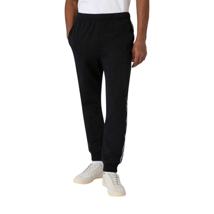 Black - Front - Champion Mens Jersey Taped Joggers