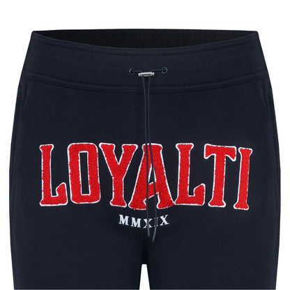 Black - Lifestyle - Loyalti Mens Boucle Lettering Joggers