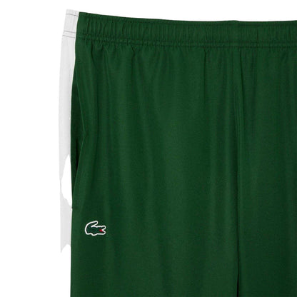 Green - Side - Lacoste Mens Colour Block Joggers