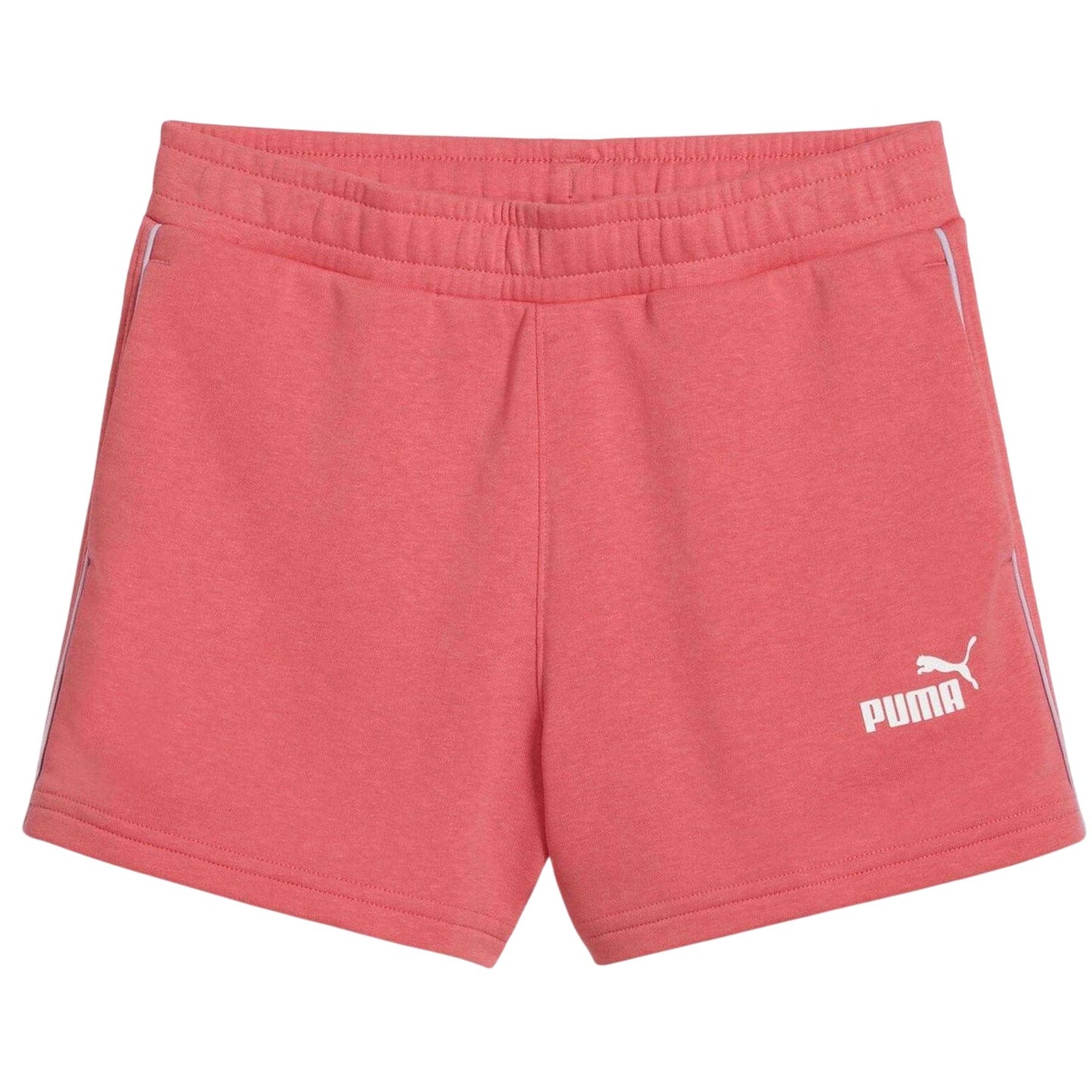 Peach - Front - Puma Childrens-Kids Woven Sweat Shorts