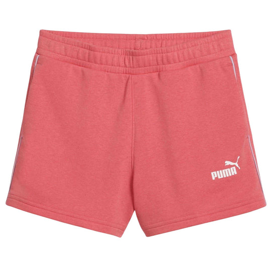 Peach - Front - Puma Childrens-Kids Woven Sweat Shorts