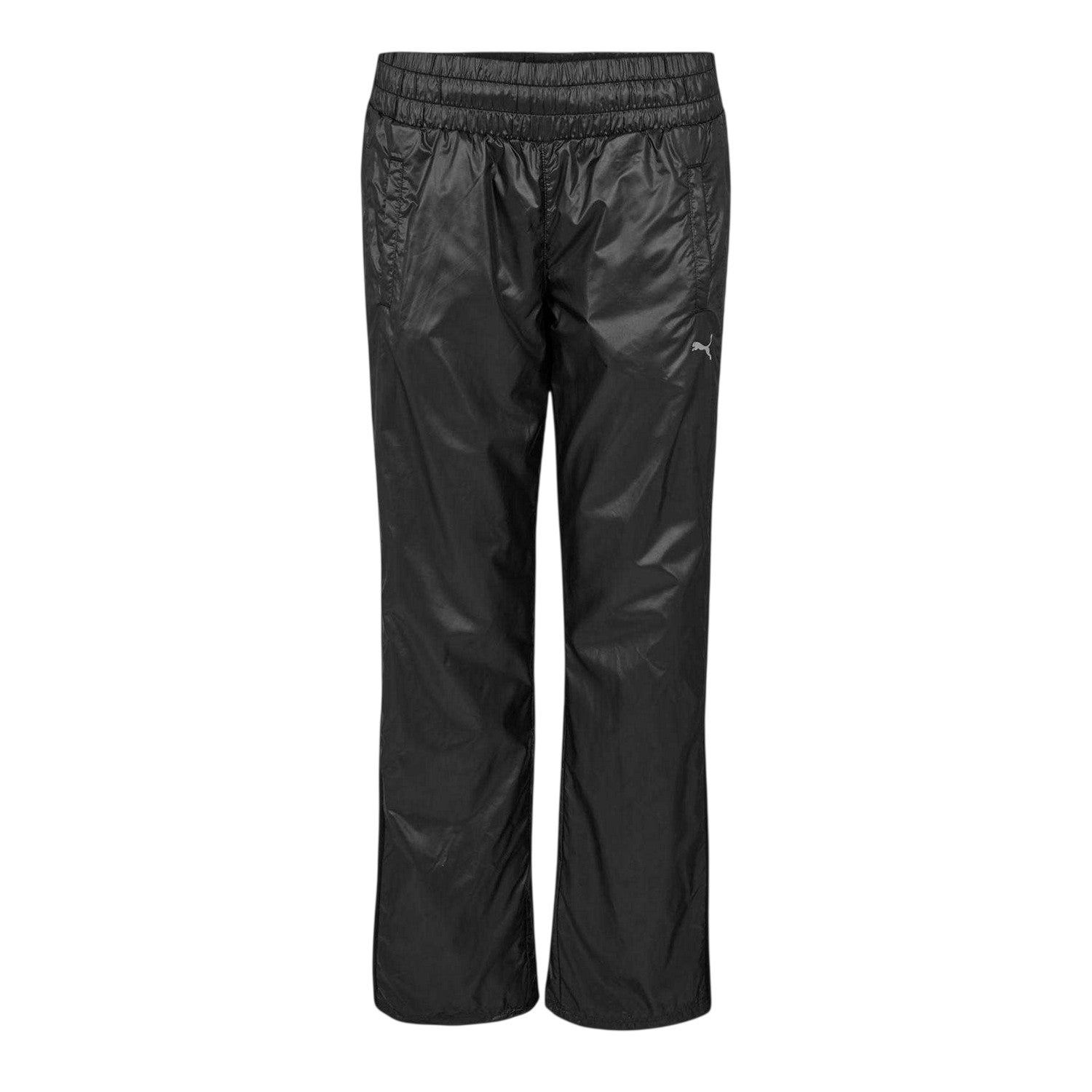 Black - Front - Puma Womens-Ladies Fleece Lined Jogging Bottoms