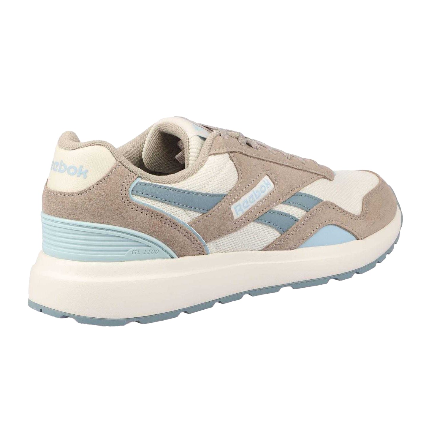 Brown - Back - Reebok Unisex Adult GL1100 Suede Trainers