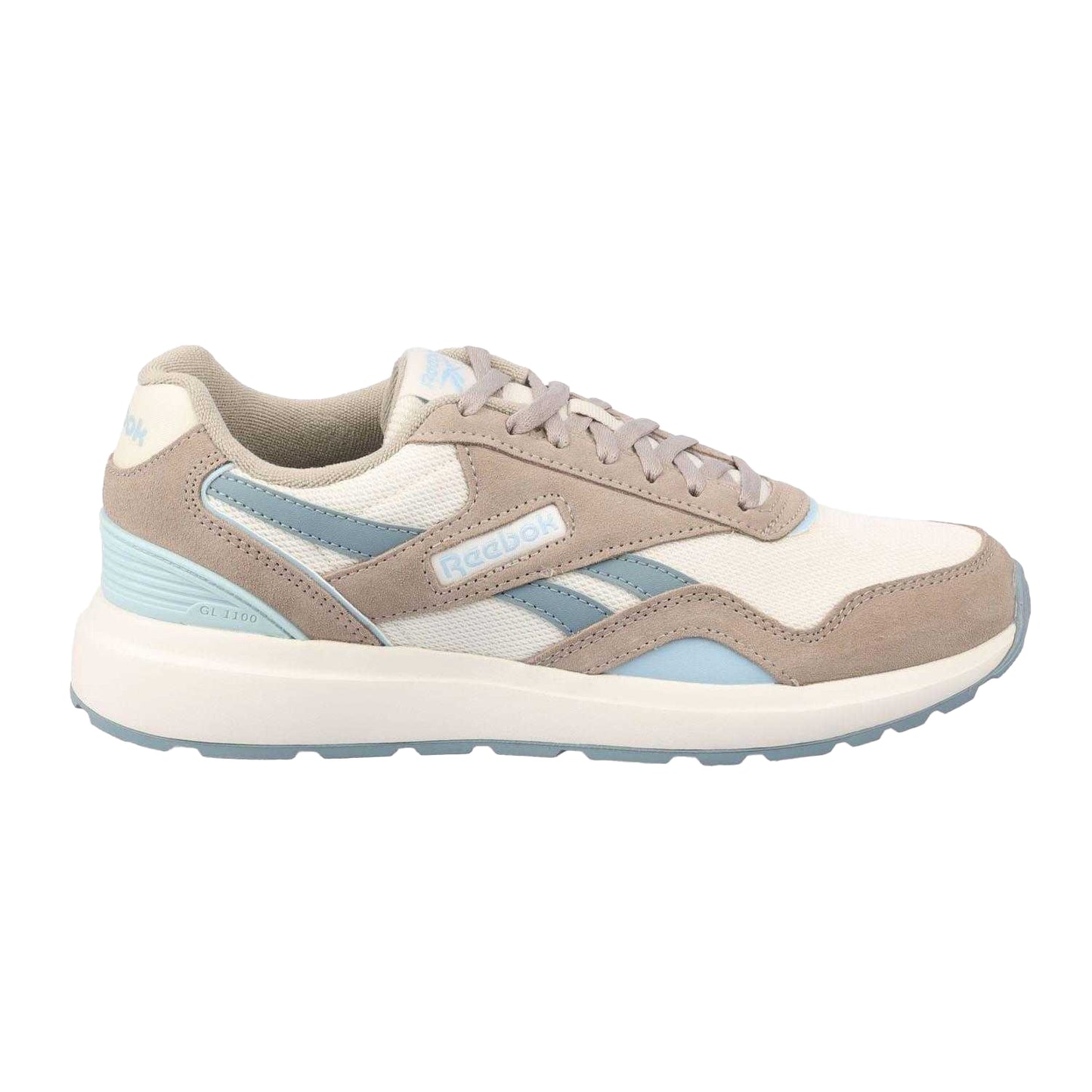 Brown - Side - Reebok Unisex Adult GL1100 Suede Trainers