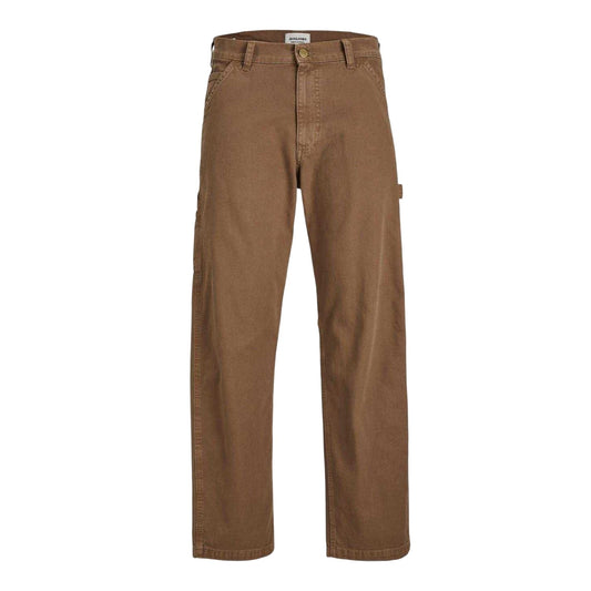 Rubber - Front - Jack And Jones Mens Straight Leg Cargo Trousers
