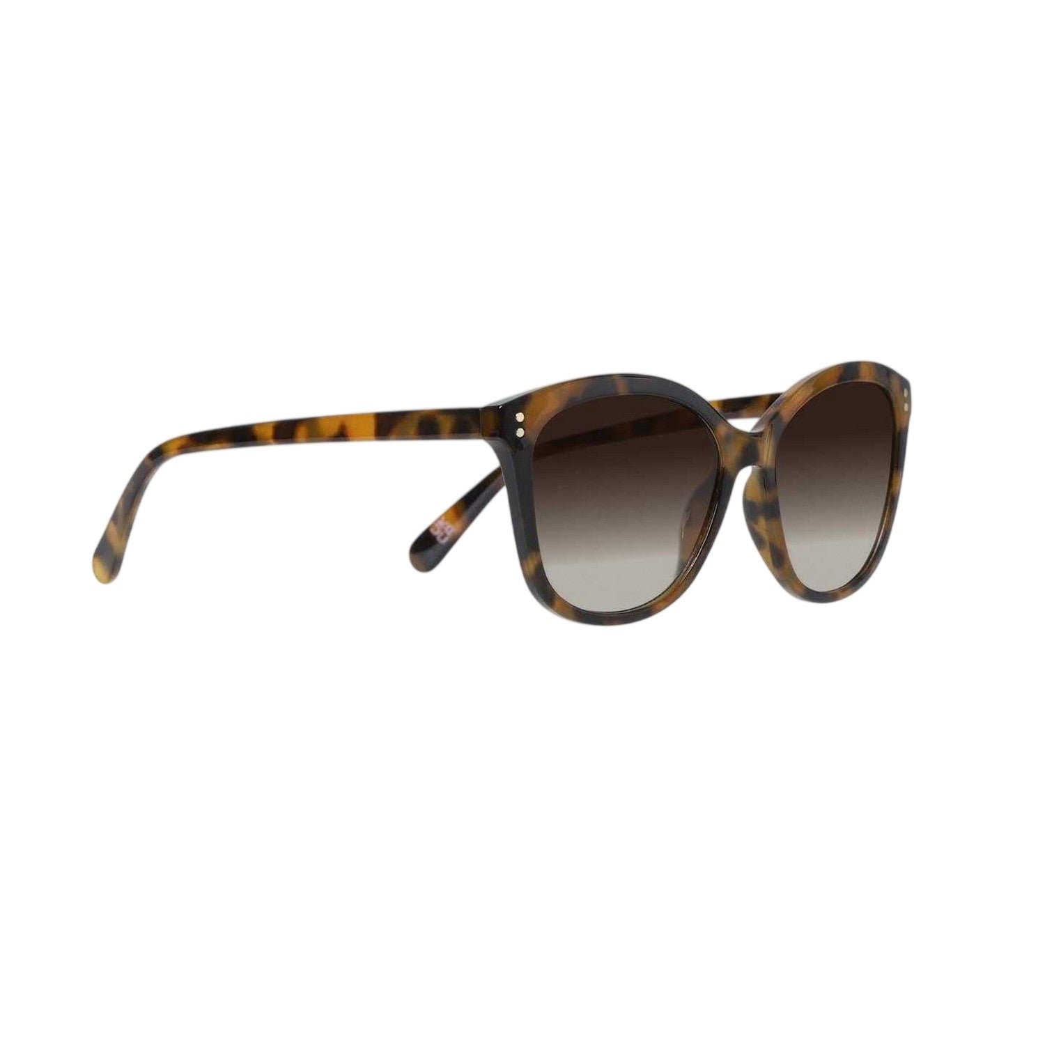 Brown - Back - Firetrap Round Sunglasses