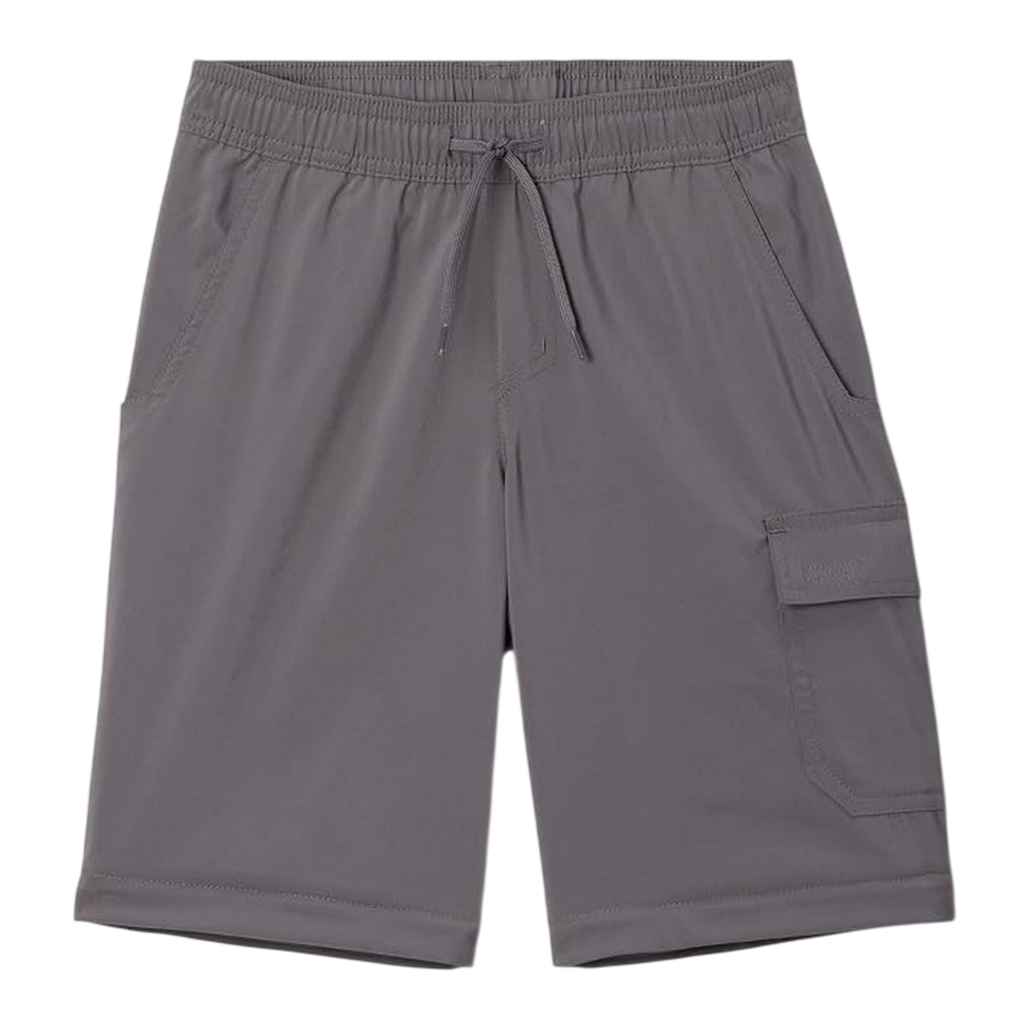 Dark Grey - Side - Columbia Boys Zip-Off Cargo Trousers