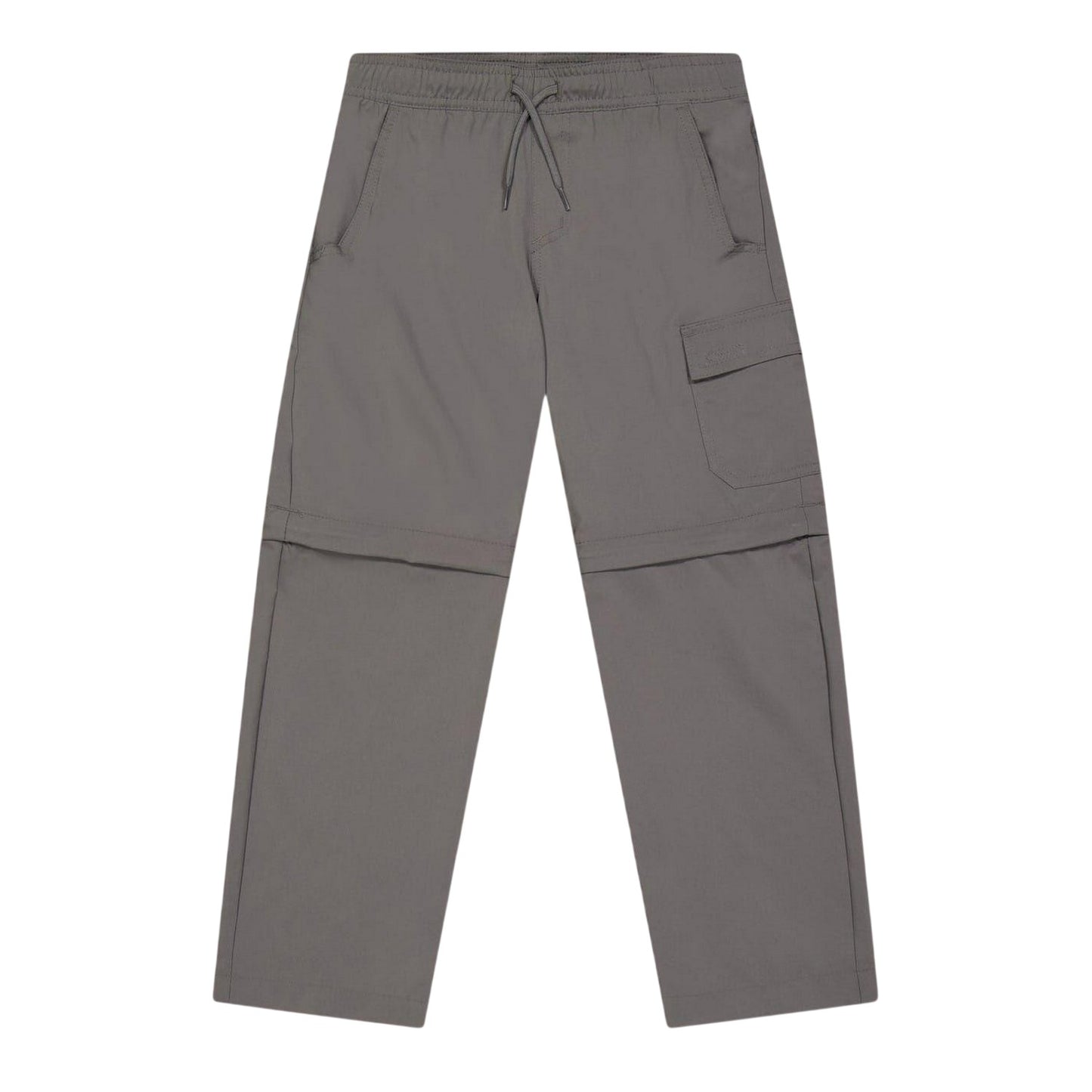 Dark Grey - Front - Columbia Boys Zip-Off Cargo Trousers