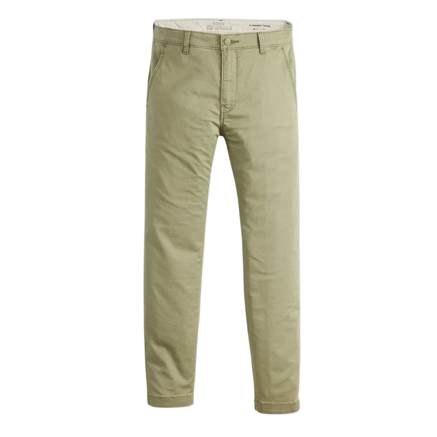 Deep Lichen Green - Front - Levis Mens Karla Corduroy Textured Slim Chinos