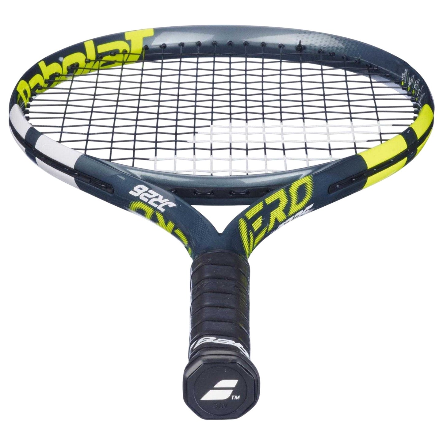 Grey - Side - Babolat Logo Tennis Racket