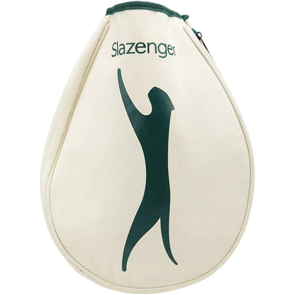 White-Green - Pack Shot - Slazenger Heavy Canvas Tennis Tote Bag