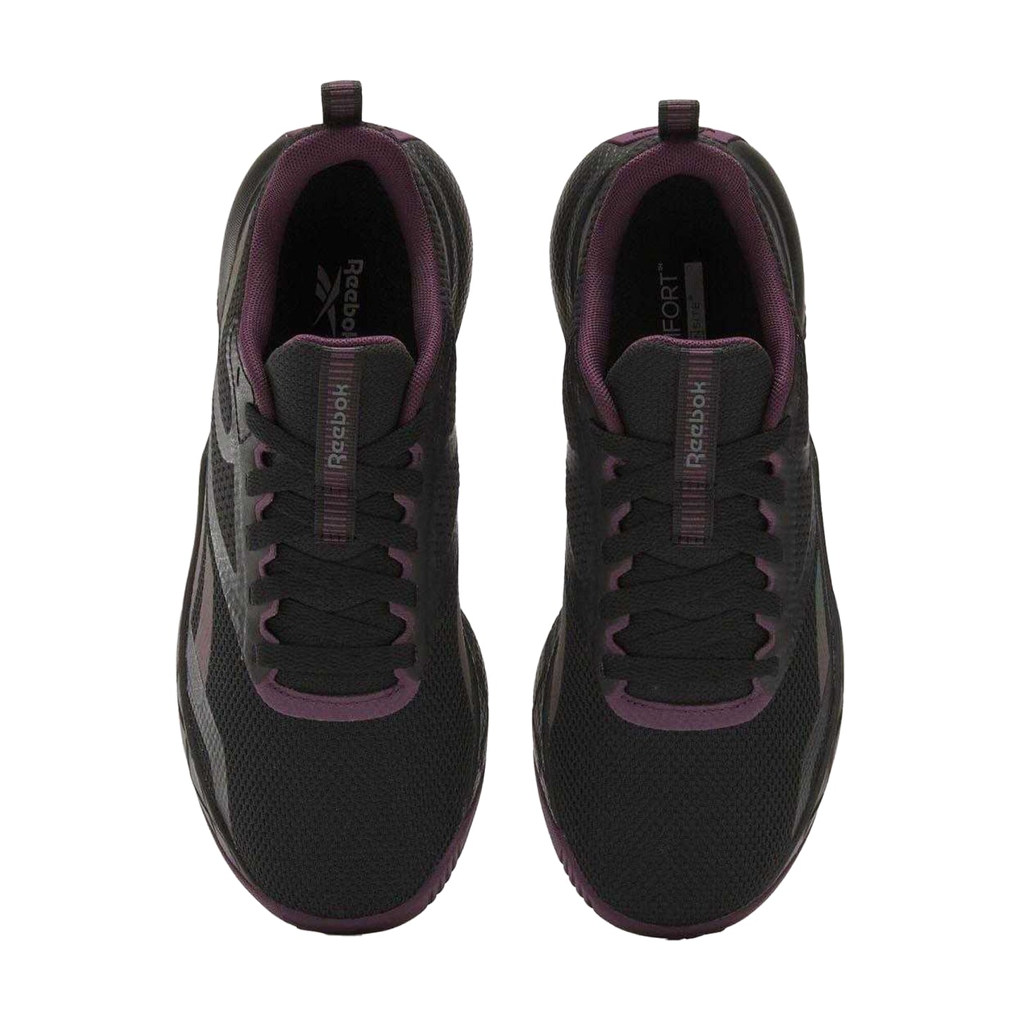 Black-Purple - Lifestyle - Reebok Unisex Adult NFX Trainers