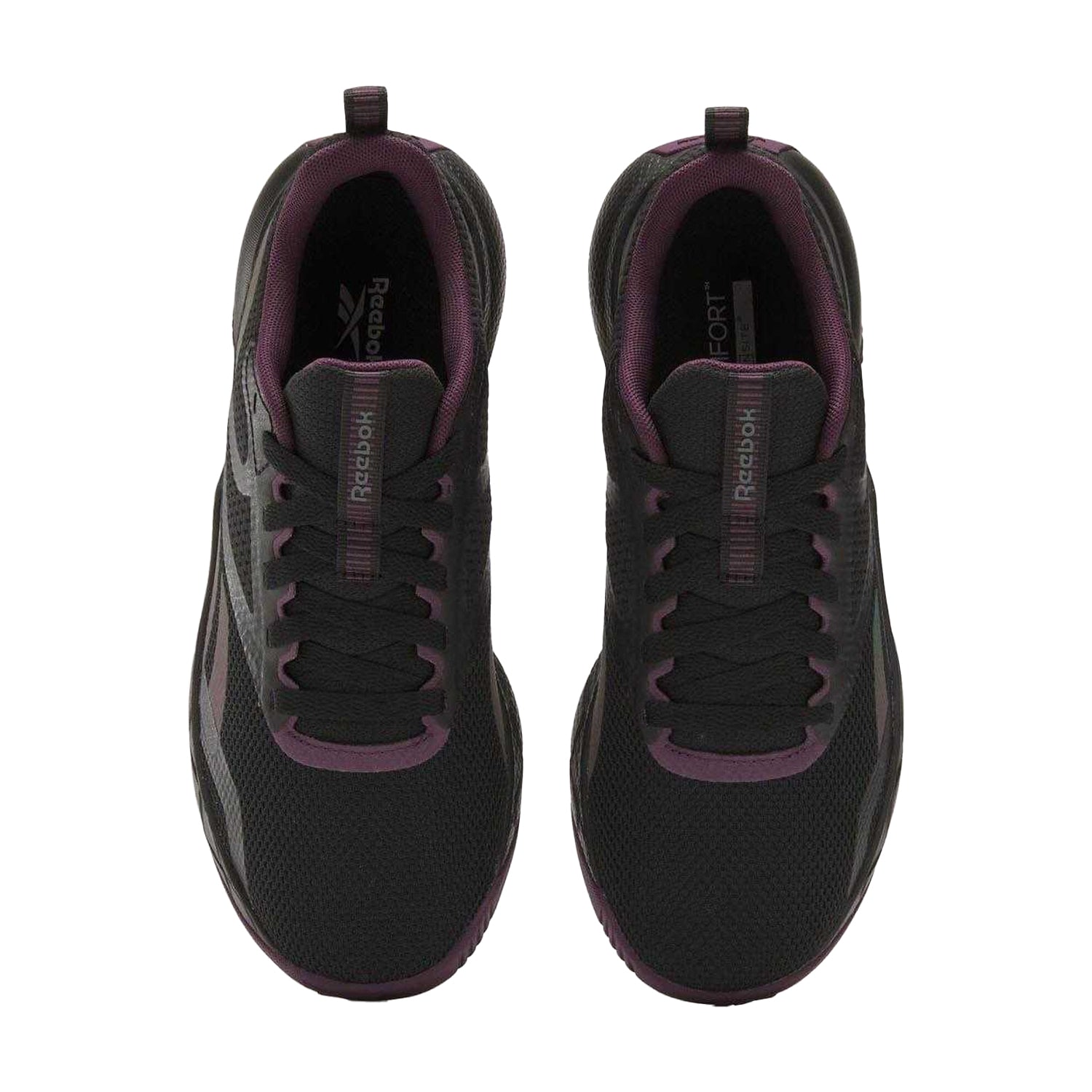 Black-Purple - Lifestyle - Reebok Unisex Adult NFX Trainers