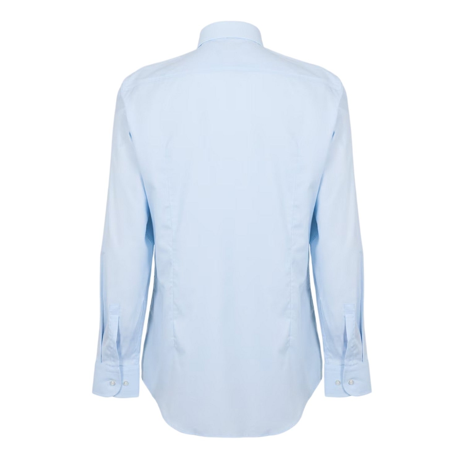 Light Blue - Back - Boss Mens H-Hank Spread Collar Shirt