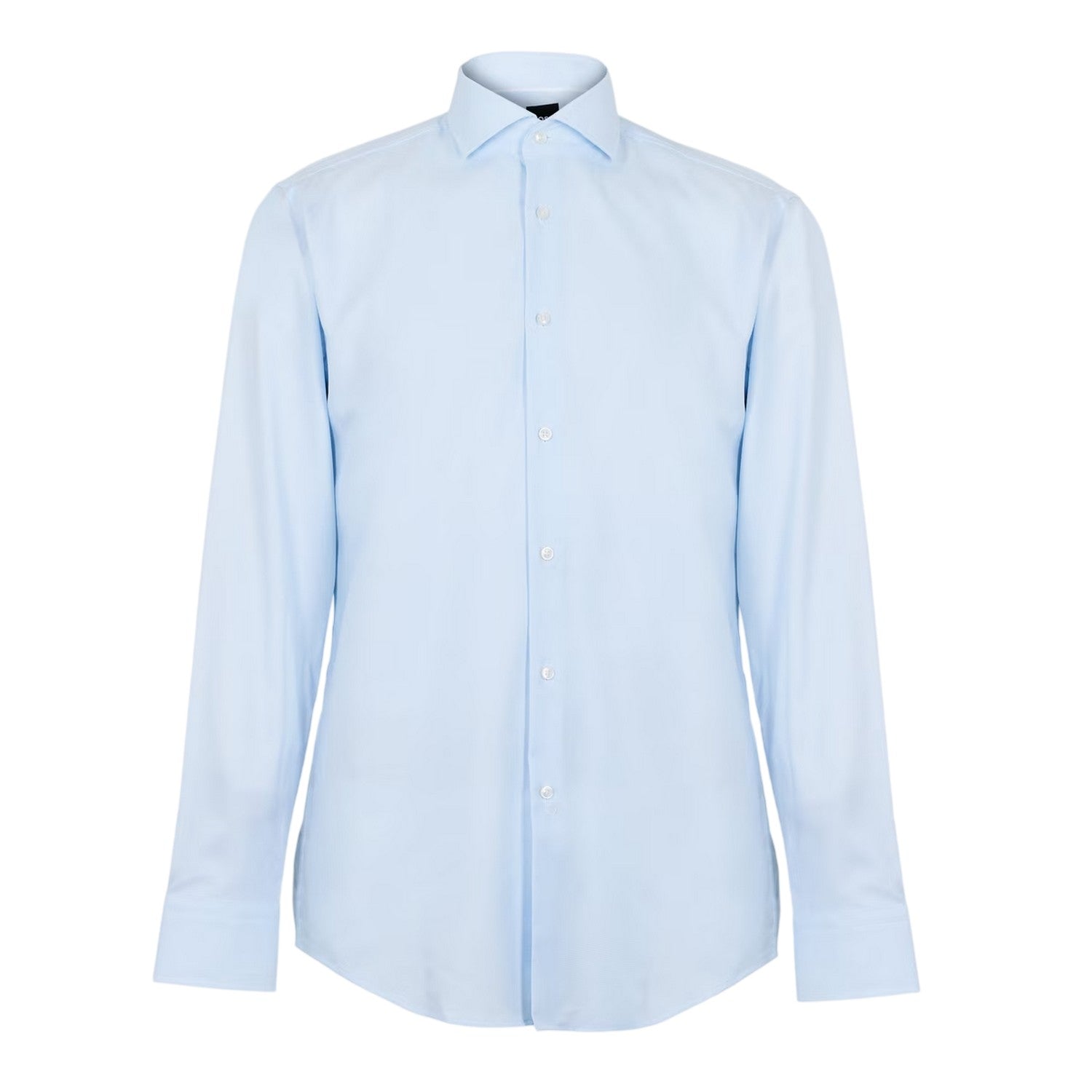 Light Blue - Front - Boss Mens H-Hank Spread Collar Shirt