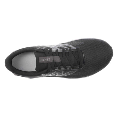 Black - Side - New Balance Mens 413 V3 Mesh Running Low Heel Trainers