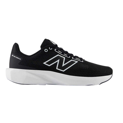 Jet Black - Front - New Balance Mens 413 V3 Mesh Running Low Heel Trainers