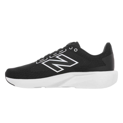 Jet Black - Back - New Balance Mens 413 V3 Mesh Running Low Heel Trainers