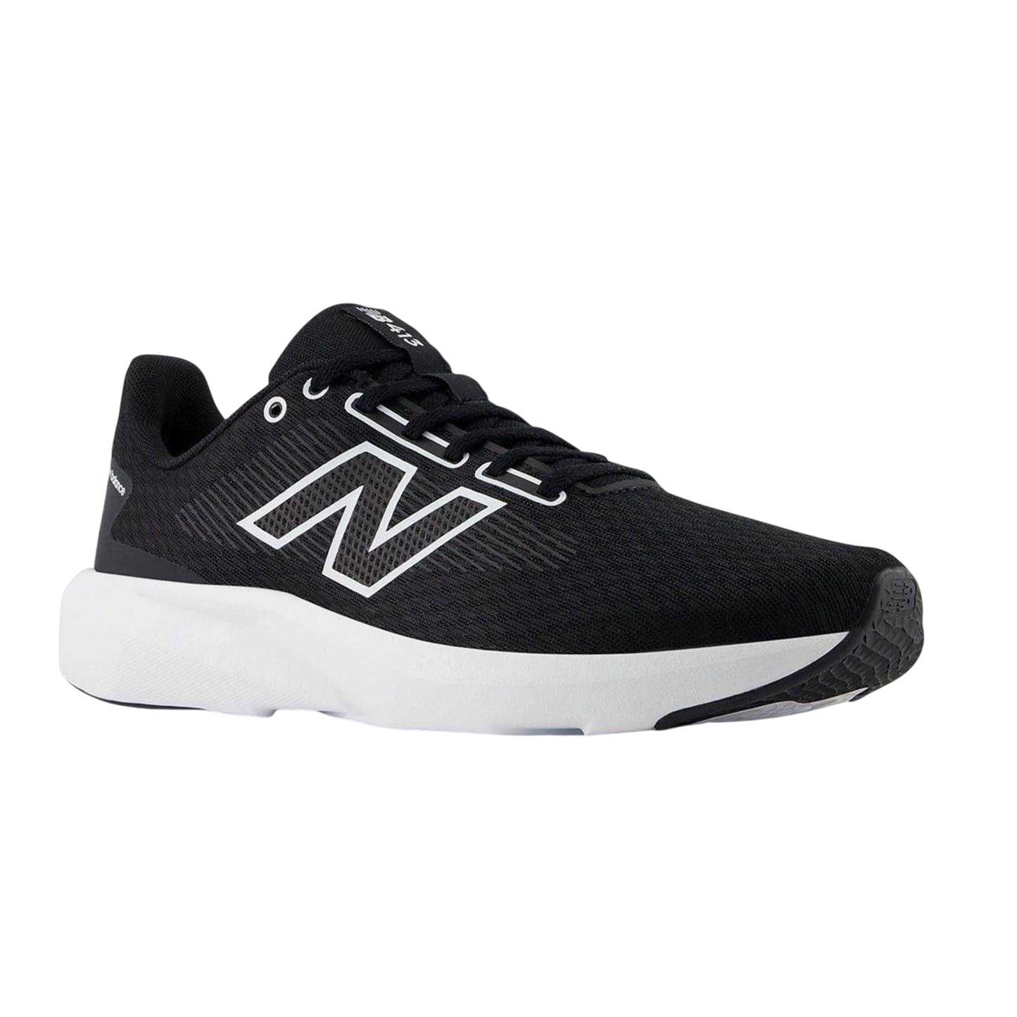 Jet Black - Lifestyle - New Balance Mens 413 V3 Mesh Running Low Heel Trainers
