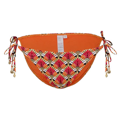 Deco Rose - Front - Biba Womens-Ladies Geometric Bikini Bottoms