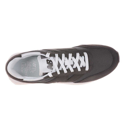 White Castlerock - Side - New Balance Mens 370 Suede Trainers