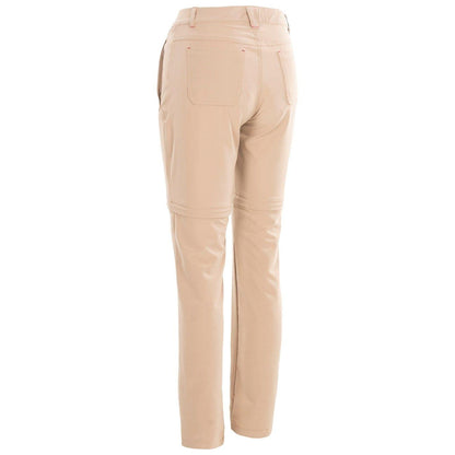 Wheat - Back - Trespass Womens-Ladies Eadie Convertible Regular Walking Trousers