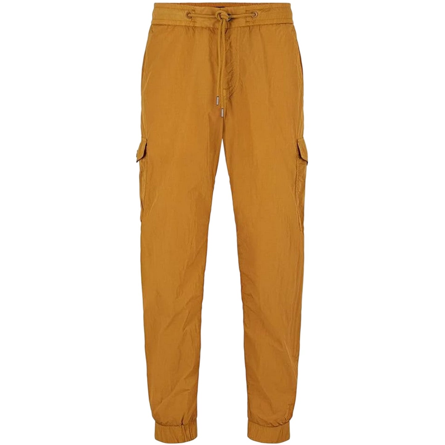 Beige - Front - Boss Mens Taberon Tapered Cargo Trousers