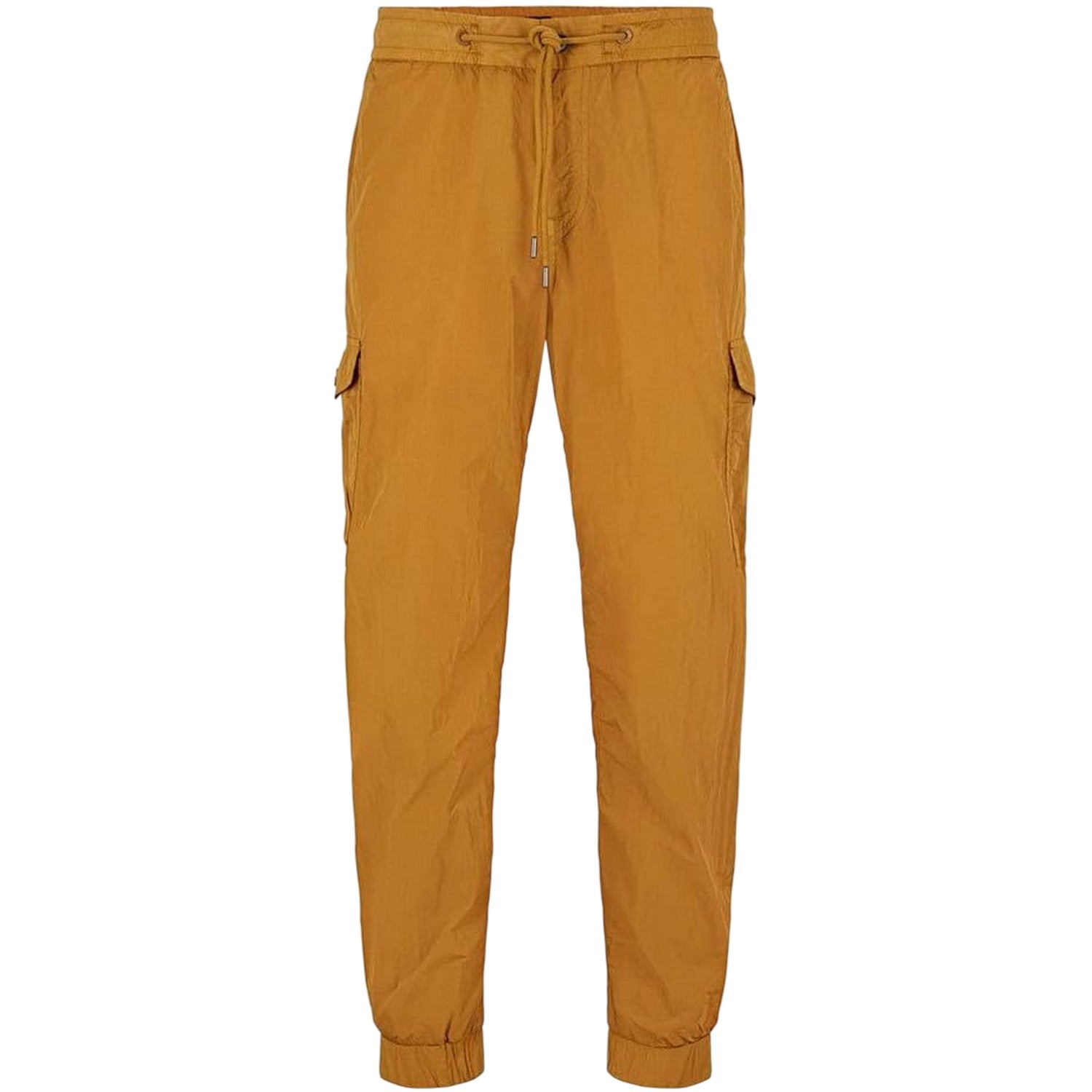 Beige - Front - Boss Mens Taberon Tapered Cargo Trousers