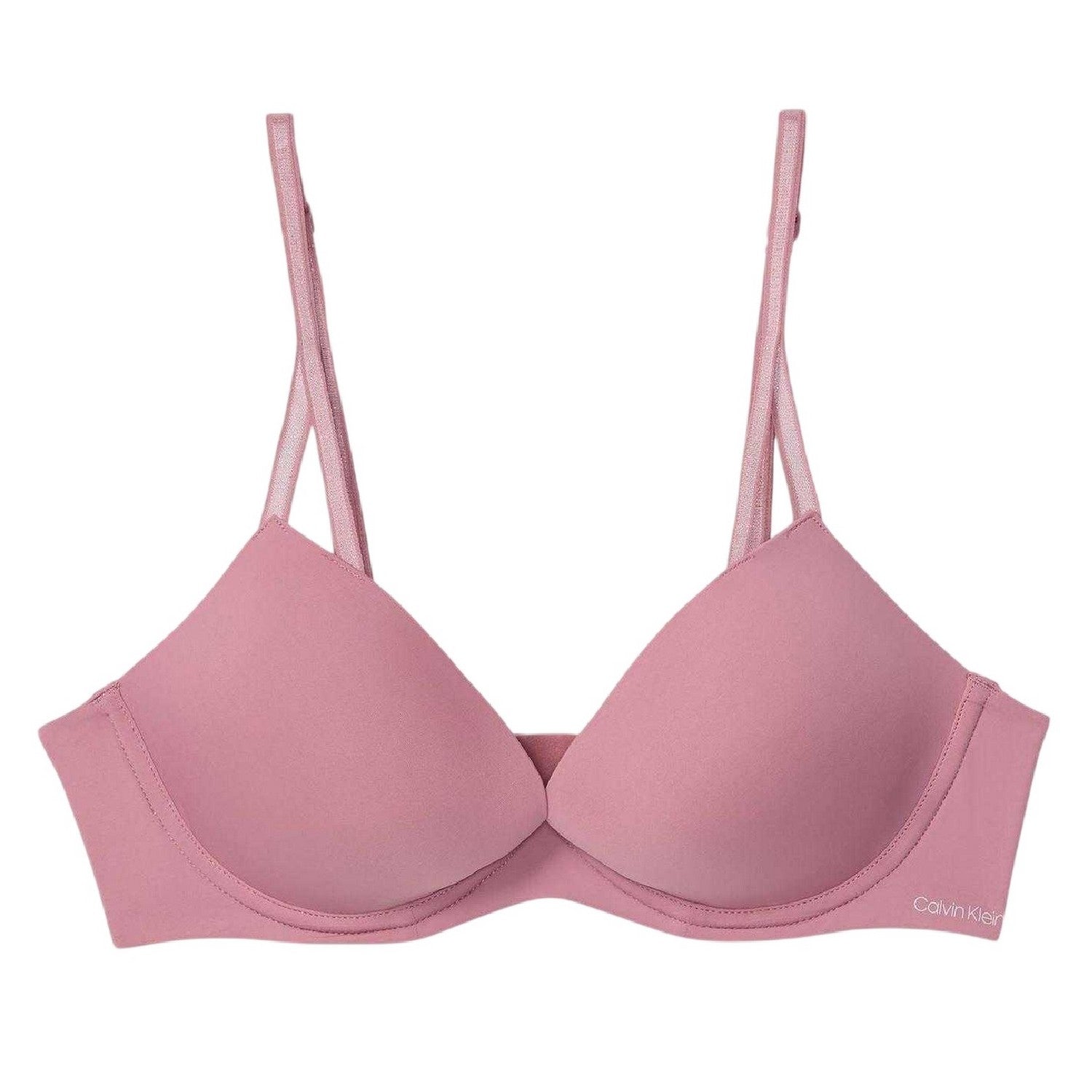 Dusty Purple - Front - Calvin Klein Womens-Ladies Demi Underwired Bra