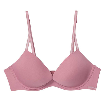 Dusty Purple - Front - Calvin Klein Womens-Ladies Demi Underwired Bra