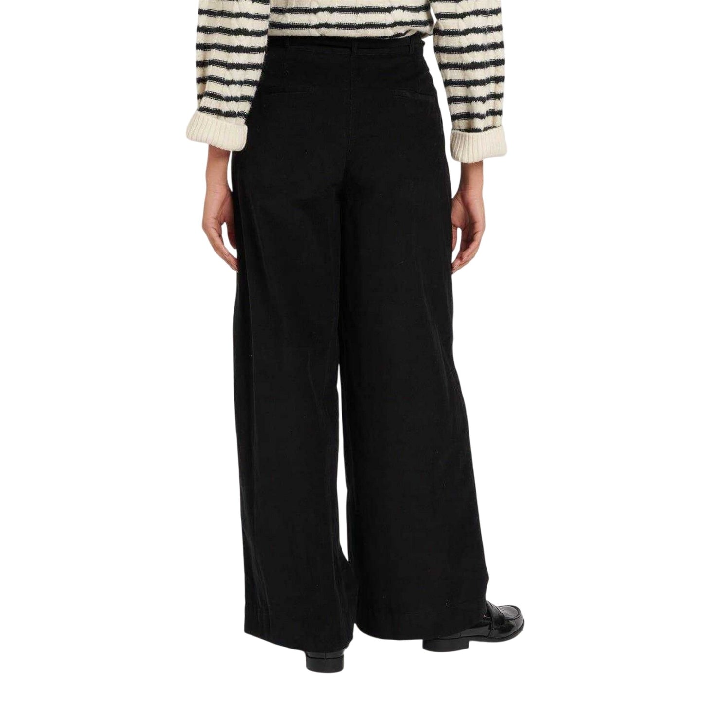 Black - Back - Nobody´s Child Womens-Ladies Wide Leg Trousers