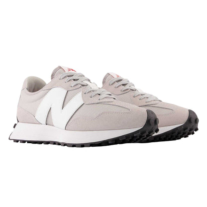 Light Grey-White - Lifestyle - New Balance Mens 327 Retro Trainers