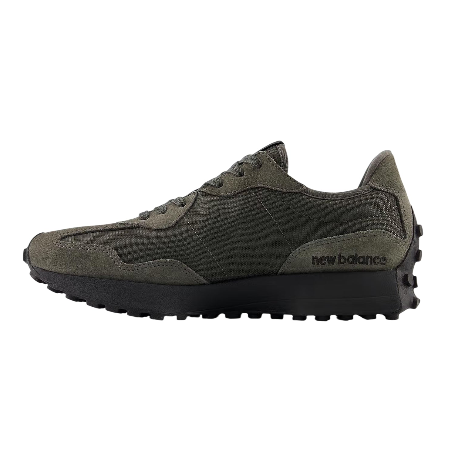 Tornado-Black - Back - New Balance Mens 327 Retro Trainers