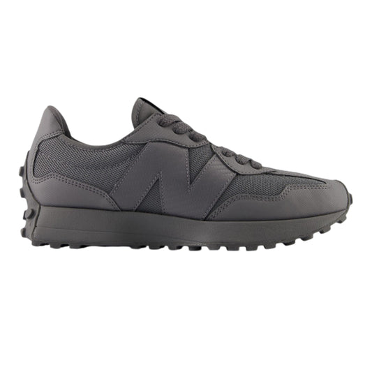 White Castlerock - Front - New Balance Mens 327 Retro Trainers