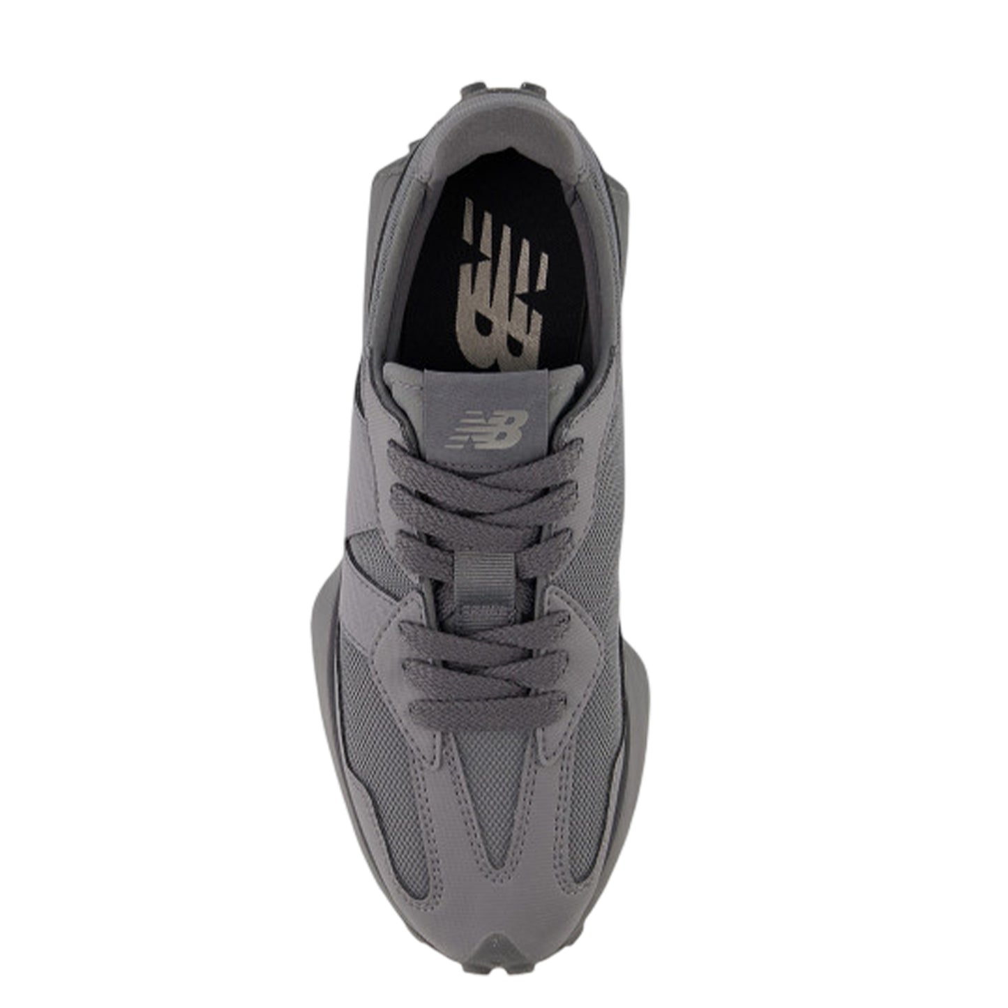 White Castlerock - Side - New Balance Mens 327 Retro Trainers