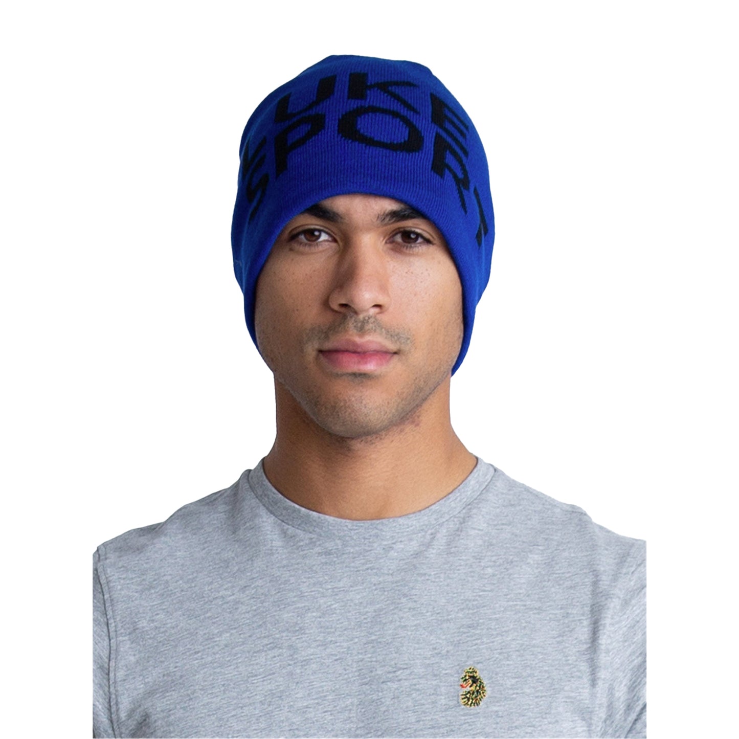 Blue - Side - Luke 1977 Den Text Reversible Sport Beanie