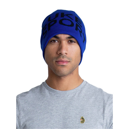 Blue - Side - Luke 1977 Den Text Reversible Sport Beanie