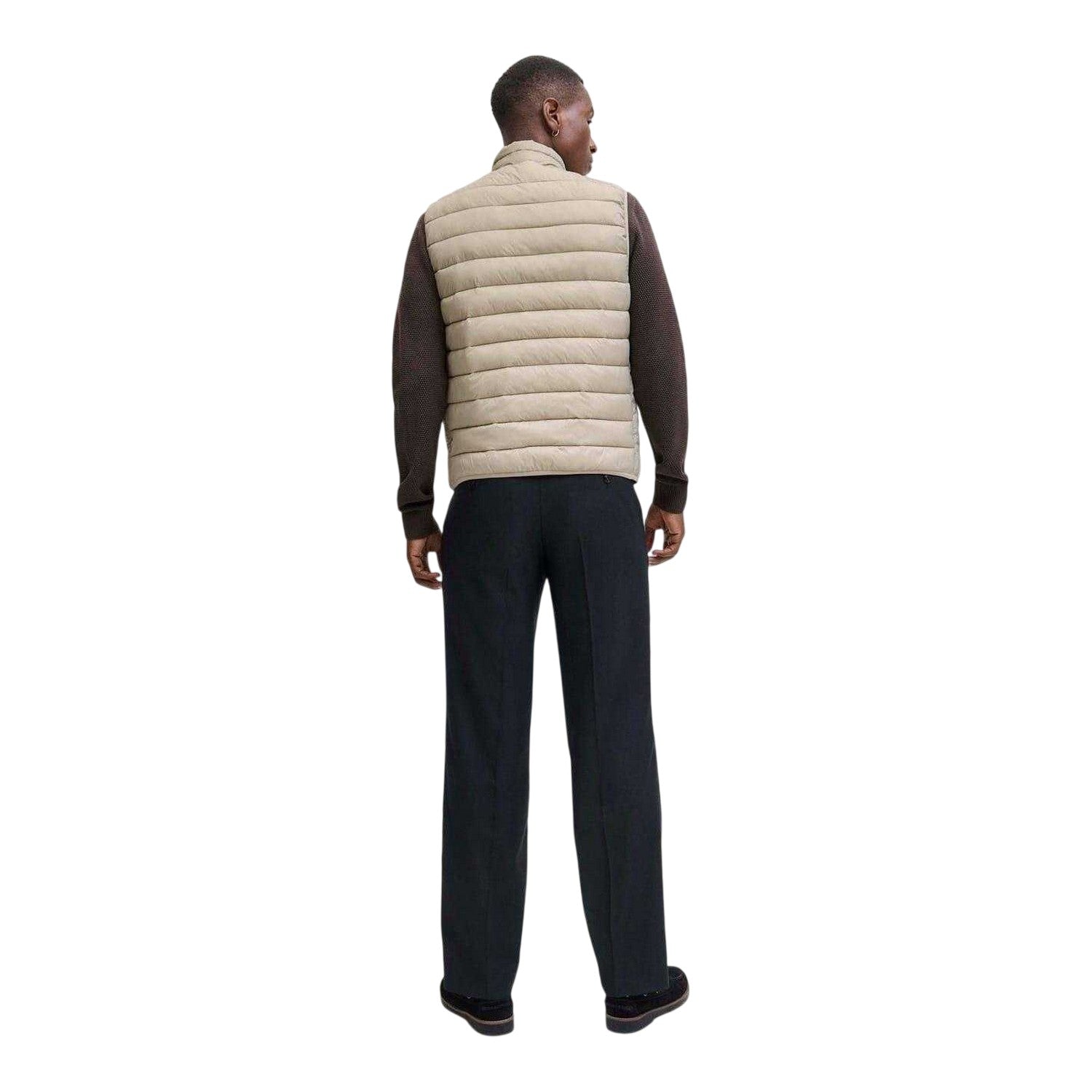 Crockery - Back - Jack And Jones Mens Puffer Gilet