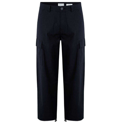 Black - Front - SoulCal Mens Plain Cargo Trousers