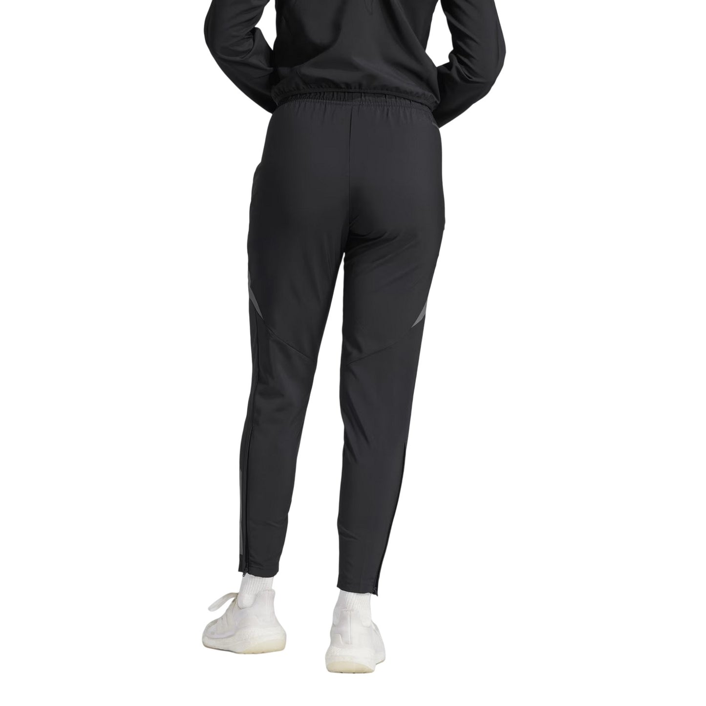 Black-Dark Grey - Back - Adidas Womens-Ladies Tiro 24 Training Tracksuit Bottoms