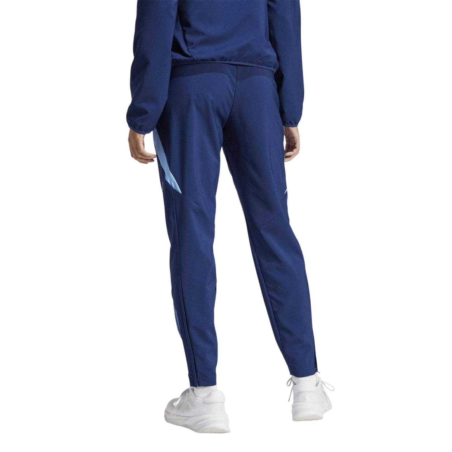 Navy Blue - Back - Adidas Womens-Ladies Tiro 24 Training Tracksuit Bottoms