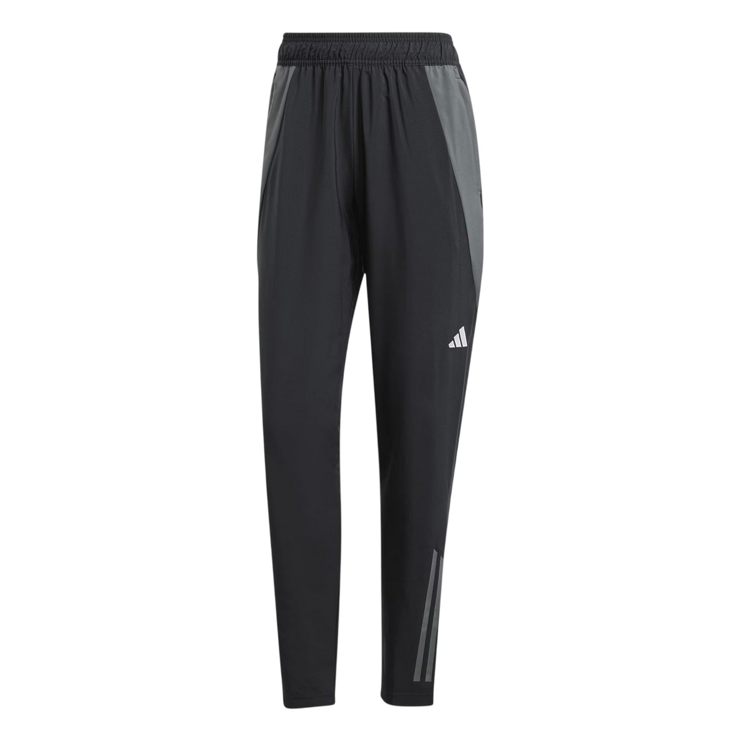 Black-Dark Grey - Front - Adidas Womens-Ladies Tiro 24 Training Tracksuit Bottoms