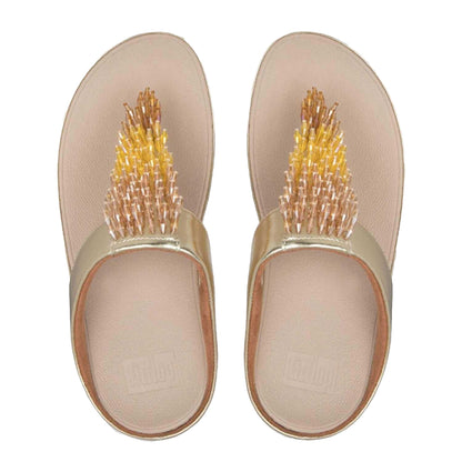 Golden - Lifestyle - Fit Flop Womens-Ladies Rumba Ombre Toe Post Sandals