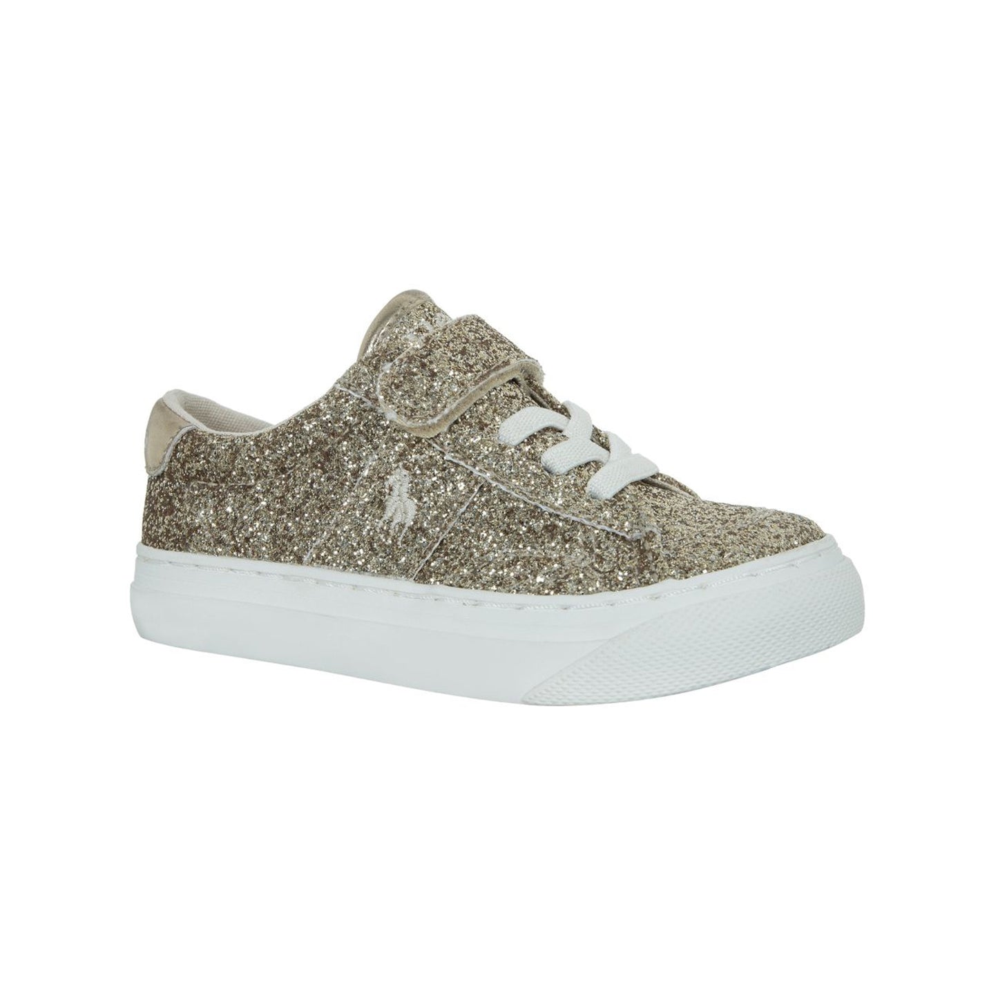 Gold-Cream - Lifestyle - Ralph Lauren Childrens-Kids Ryley Glitter Shoes