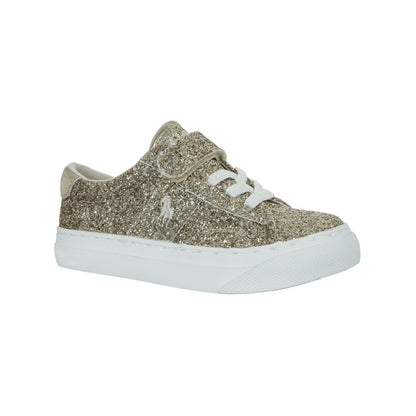 Gold-Cream - Lifestyle - Ralph Lauren Childrens-Kids Ryley Glitter Shoes