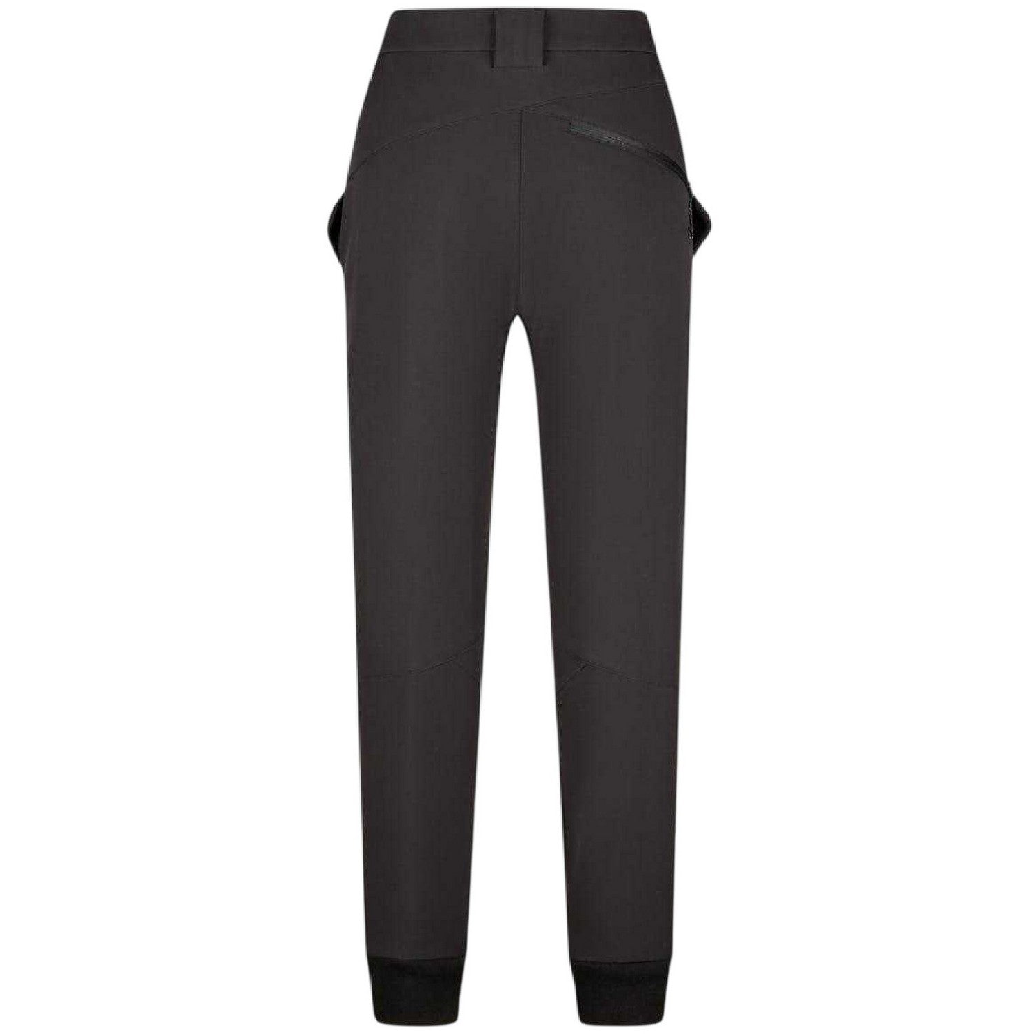Black - Back - Karrimor Mens Plain Cargo Trousers