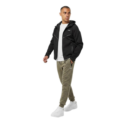 Khaki-Olive - Lifestyle - Everlast Mens Athletic Jogging Bottoms