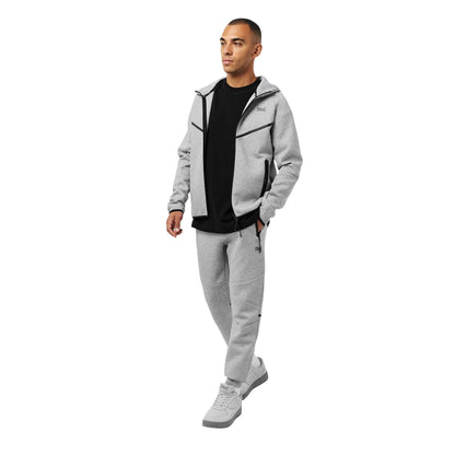 Grey Marl - Lifestyle - Everlast Mens Athletic Jogging Bottoms