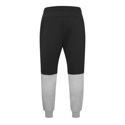 Grey-Heather - Back - Everlast Mens Athletic Jogging Bottoms