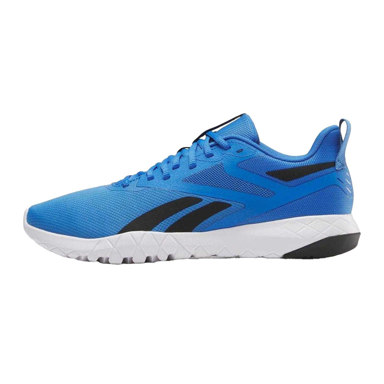 Blue-White-Black - Side - Reebok Mens Flexagon Force 4 Trainers